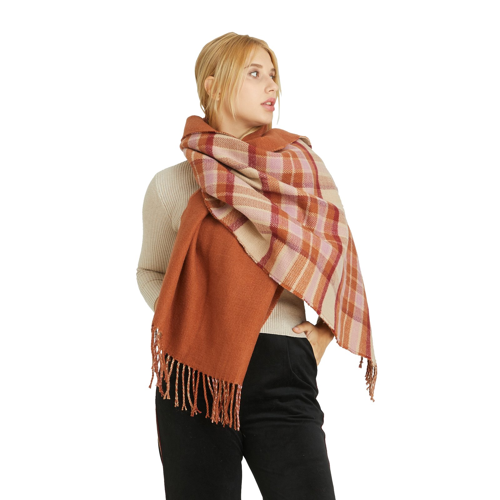 simple knitted scarf