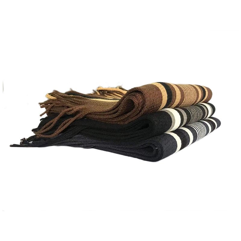 black and white wool neck scarf black and white wool neck scarf