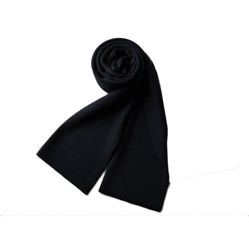 black knit scarf black knit scarf