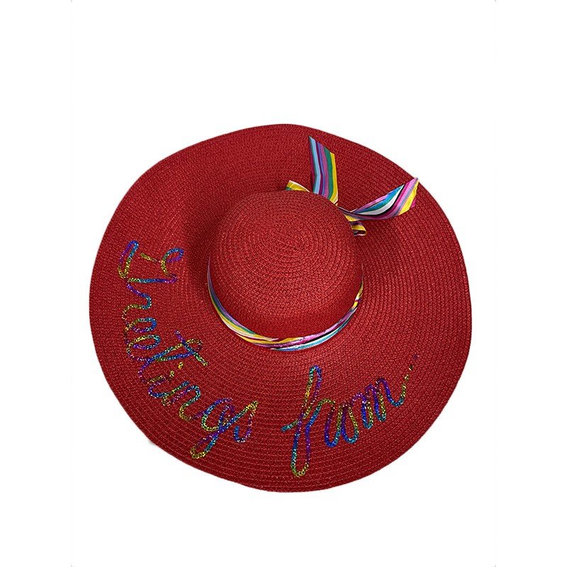 Female Straw Hiking Hat