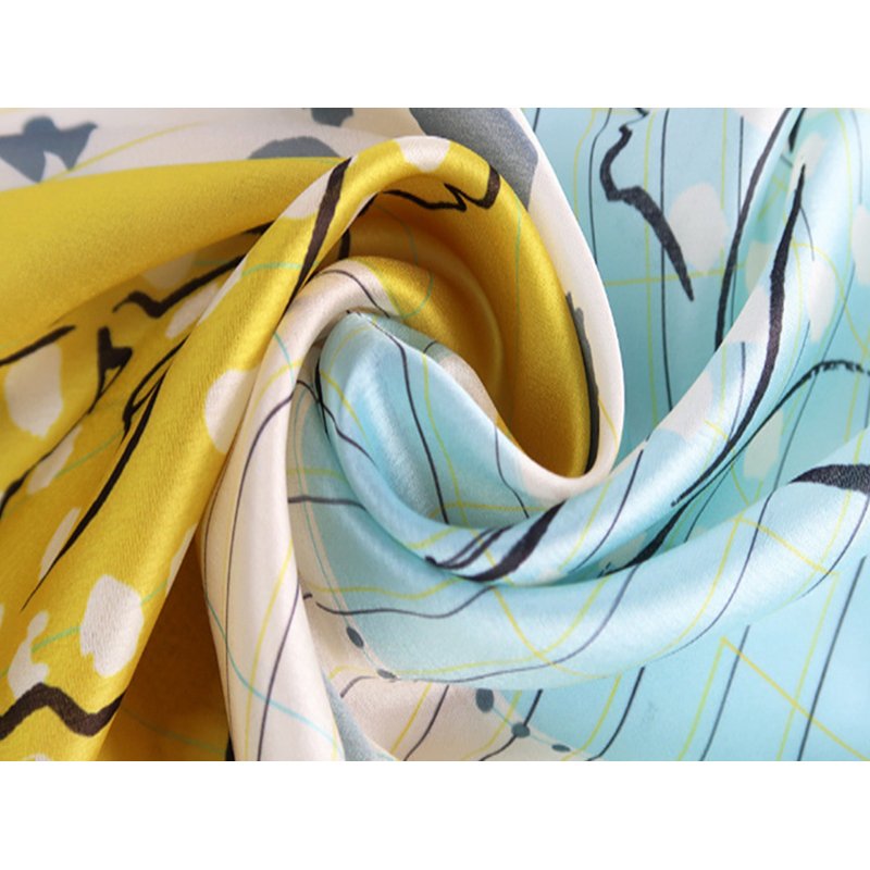 silk neck scarf